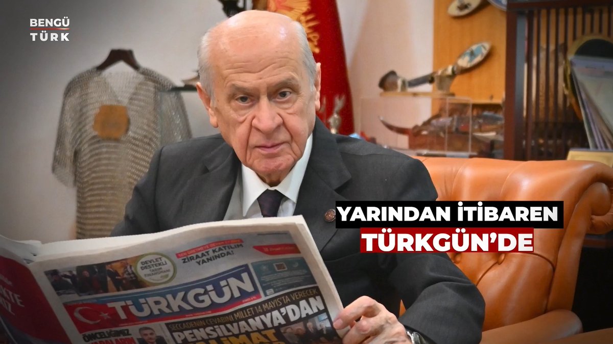 MHP Lideri Bahçeli’den gündem yaratacak dev röportaj! Yarın Türkgün Gazetesi'nde