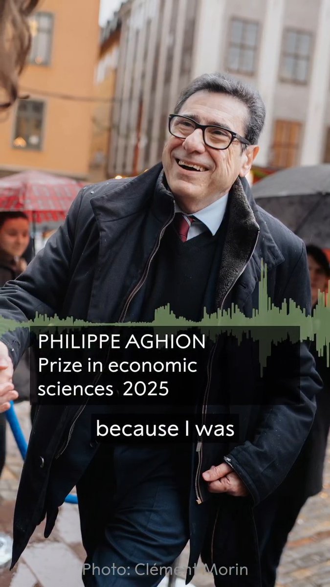 "I came into economics because I was good in maths and I was politically motivated – to be totally frank. And I wanted to make the world a better place." – Philippe Aghion In our newest podcast episode we speak with the 2025 laureates in economic sciences – Joel Mokyr, Philippe Aghion and Peter Howitt. They discuss innovation, disruptive technologies, what guided them to careers in economics and how their awarded discovery resulted from friendship. Listen to the episode: