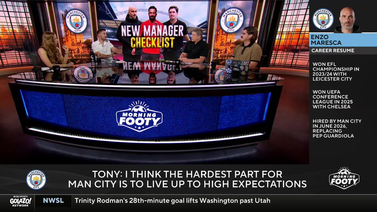 1️⃣ Replace Rodri? 2️⃣ Revive Foden 3️⃣ Keep Doku clicking Nico Cantor weighs in on how Man City manager Enzo Maresca can succeed at the impossible task of replacing Pep Guardiola.