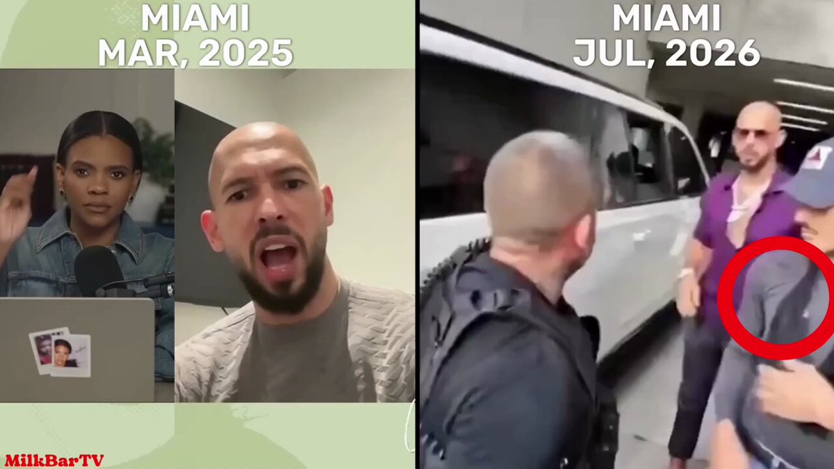 Old clips of Andrew Tate asking to be arrested have resurfaced following his arrest.