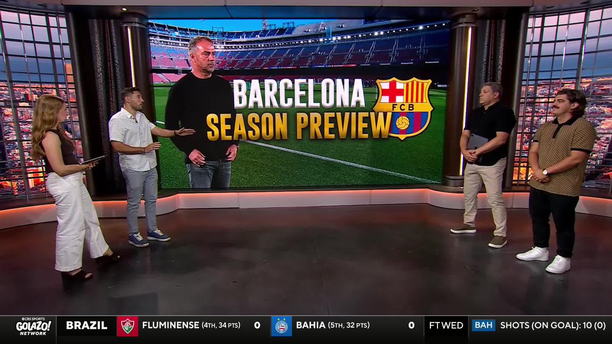 Do Barcelona have their identity back? 🔵🔴 Nico Cantor, Tony Meola and @TomBogert praise Hansi Flick for the job he's done with the Blaugrana.