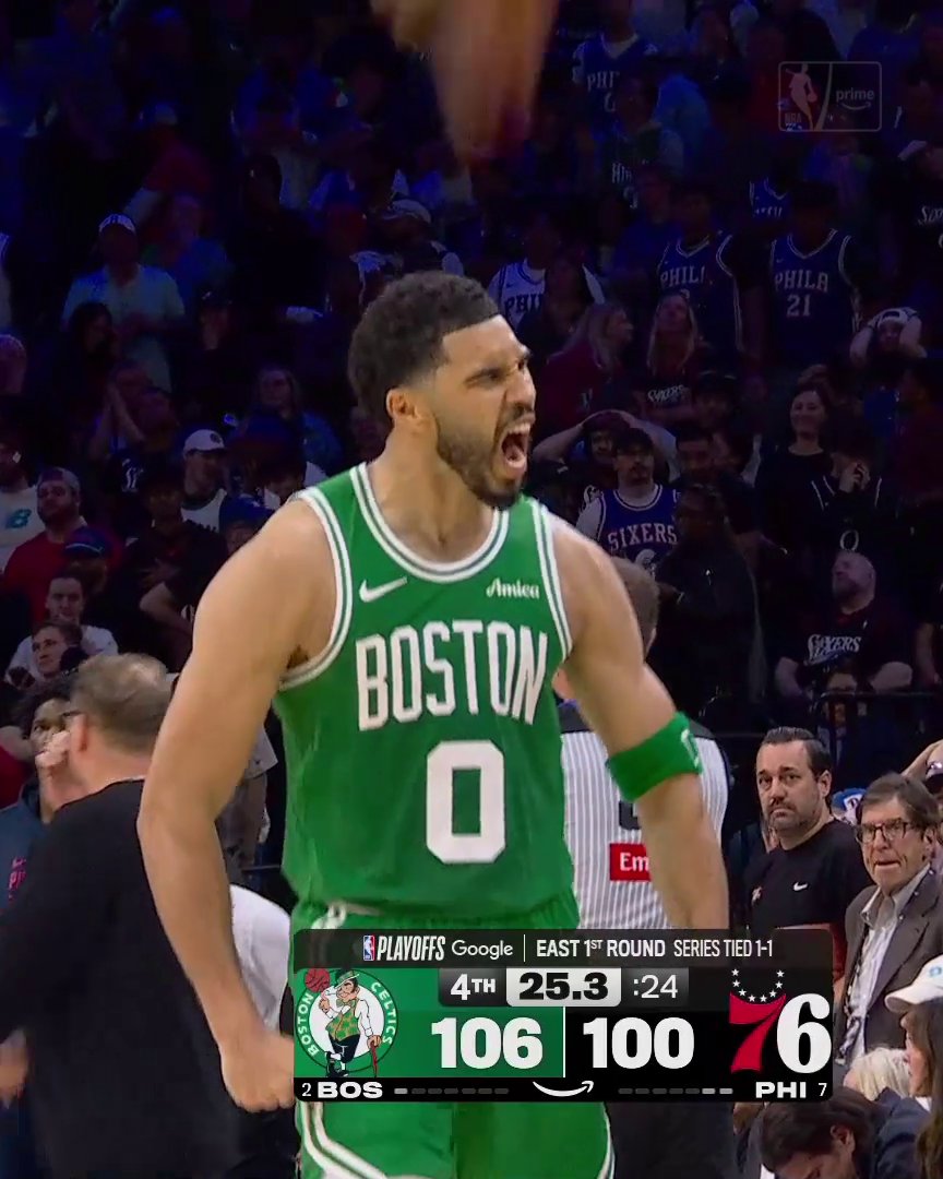 This Shot/Tatum’s Taunting: •Brought Embiid back.. which •Ended Boston’s Season.. which •Ended the Brown/Tatum Era.. which •Gave Sixers Brown for PG.. which •Won the Sixers LeBron.. which •Handed the Sixers a Ring🦋