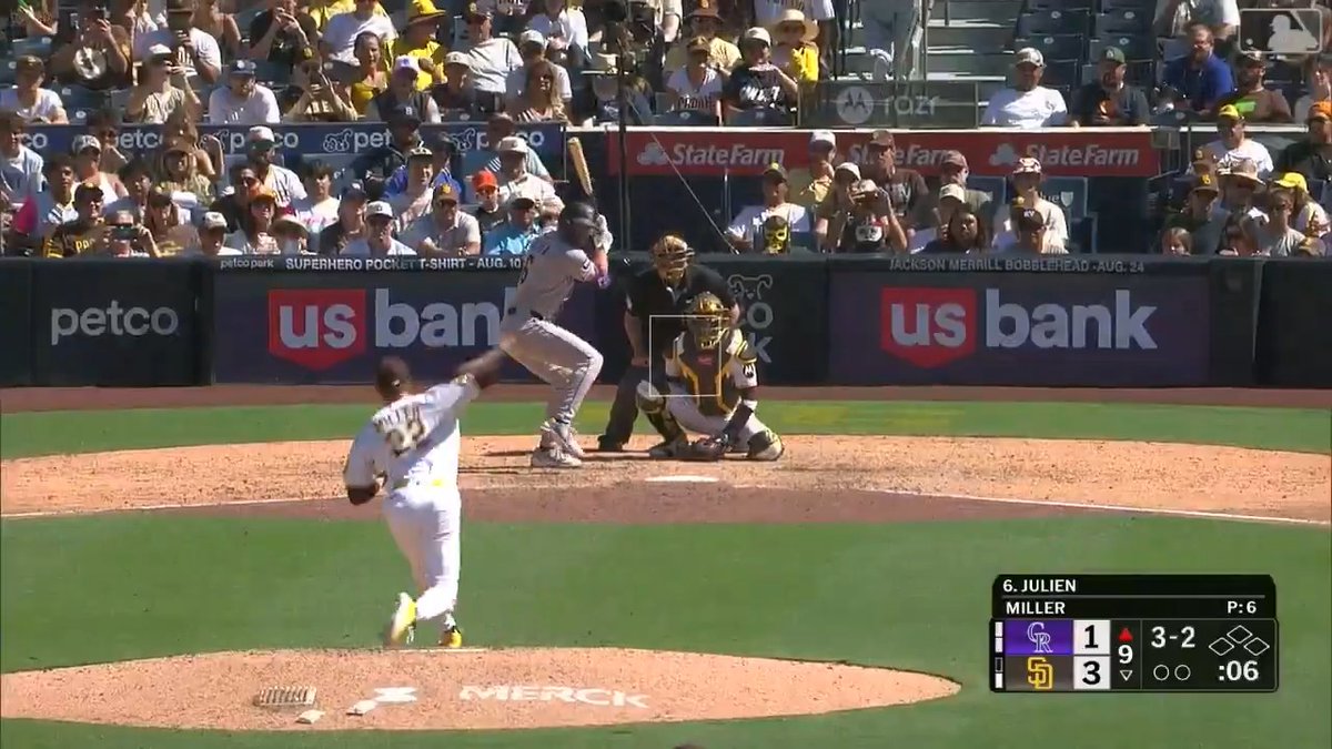 “Not a whole lot you can do with this” Mason Miller cranks up the heat to put batters away 🔥 (MLB x @GoogleCloud)