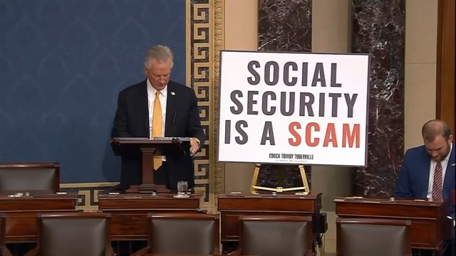 The D.C. swamp doesn’t want to talk about Social Security, but here’s the truth: It was set up to fail from the beginning. We’ve known this program was going bankrupt YEARS ago. It's a big, gigantic, blown-up Ponzi scheme.