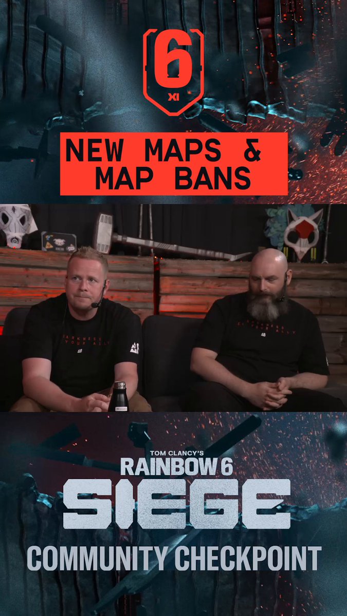We want to get the balance right for new maps in the ban phase 🗺️❌ See how we'll adapt going forward 💪