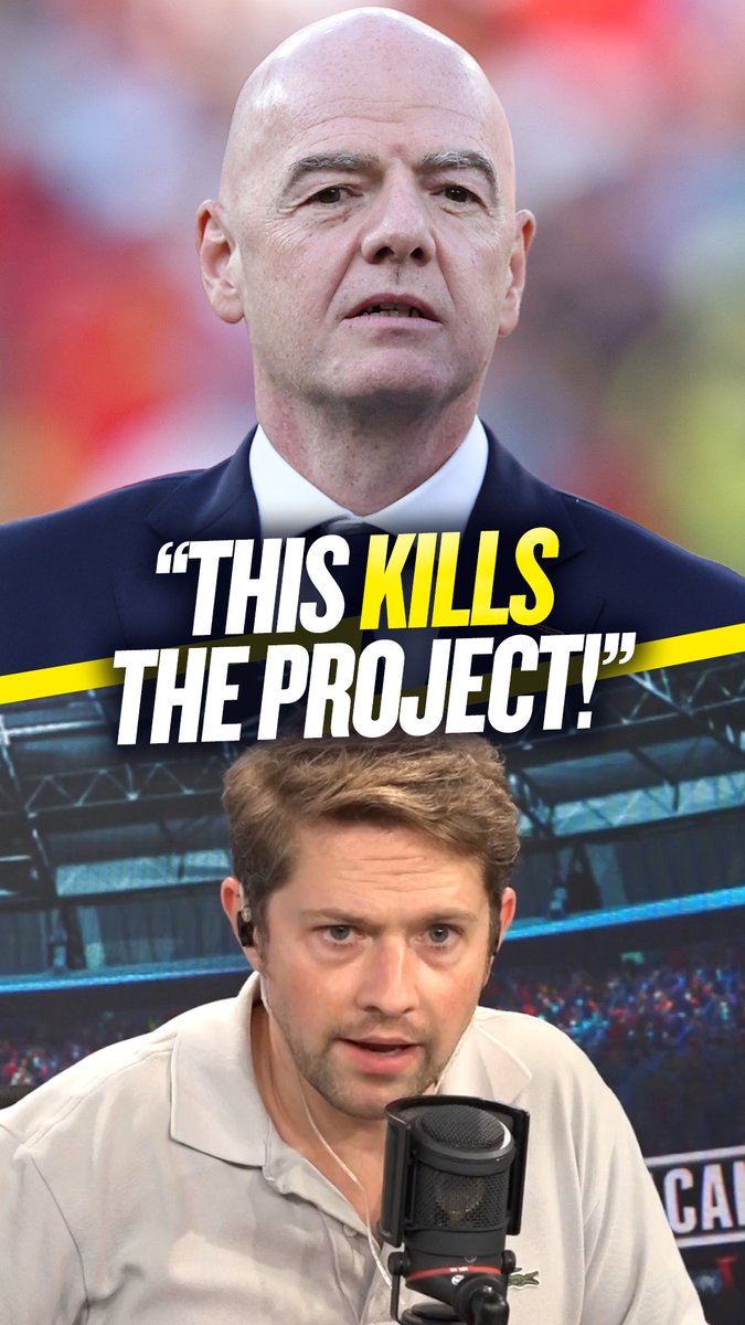 😳 "This kills the project." ❌ "You cannot have a World Cup without European nations." Rory Jennings gives his reaction to UEFA's plan to boycott the World Cup if Gianni Infantino's "selling stakes" plan is passed