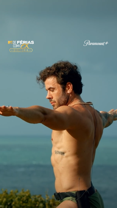 Os olhos do Richard Biglia tão aqui em cima ESCARIÃO 👀 Assista aos episódios de #DeFériasDiretoria no Paramount+ Brasil
