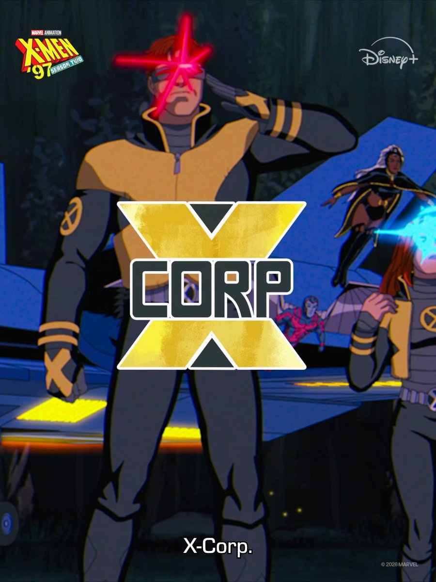 📁 X-Corp Mission Brief: Protect EVERY mutant Stream Marvel Animation's #XMen97 Season 2 now, only on Disney+.