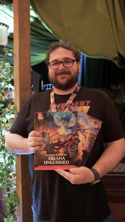 Congratulations to our very first lucky mage to pick up Arcana Unleashed! May your adventures be legendary and your spellbook ever full.