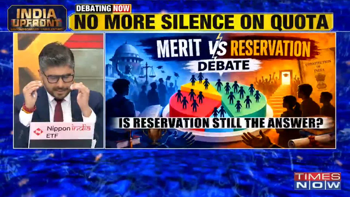 The Reservation discussion has reached the mainstream media. It will soon reach Parliament too !!