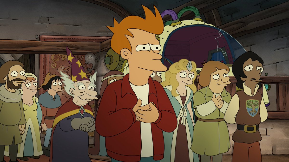 What a touching reunion… but who the hell are these people?! Stream a new season of Futurama August 3 on Hulu and Hulu on Disney+