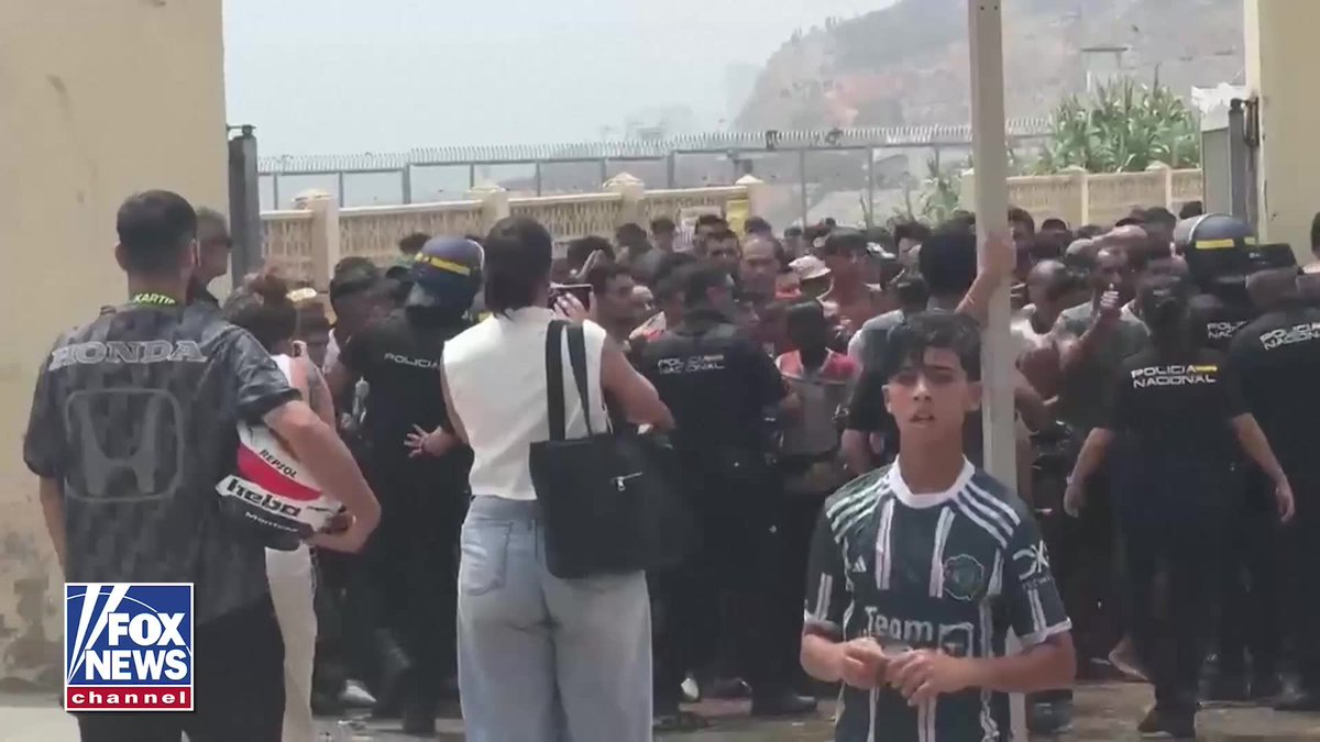 Thousands of migrants from Morocco poured over the country's border with Spain and into the country’s African enclave of Ceuta after swimming around border barriers to reach the territory. The latest wave comes after more than 1,500 migrants arrived in Ceuta by sea over the past week, according to regional authorities. Ceuta's leader is now urging Spain's national government to declare an emergency as the enclave faces another major surge at the European Union's only land border with Africa. This border breach comes at the same time as President Trump sounds the alarm about the rising number of migrants coming from Africa and other parts of the world who he says are “invading” European countries.