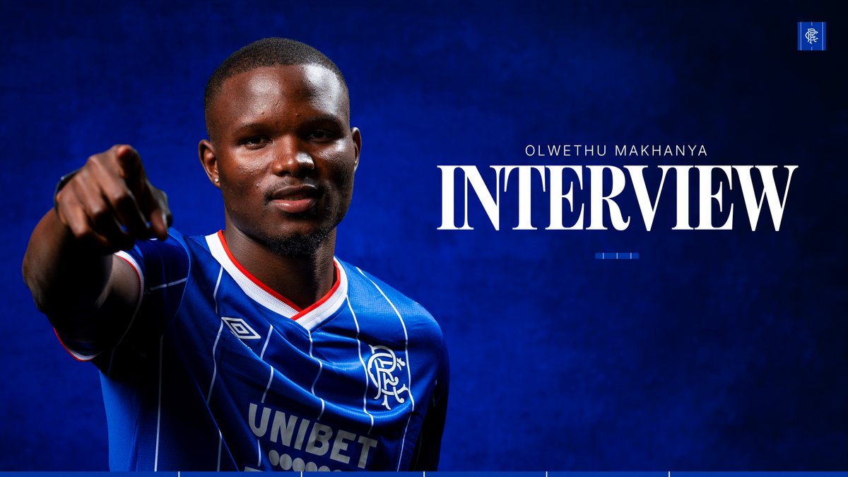 💭 "For me, it has always been a dream to play football in Europe, ever since I was a kid, so to be here is a dream come true.” 🎙️ New signing Olwethu Makhanya sat down with RangersTV after signing a four-year deal with the club.