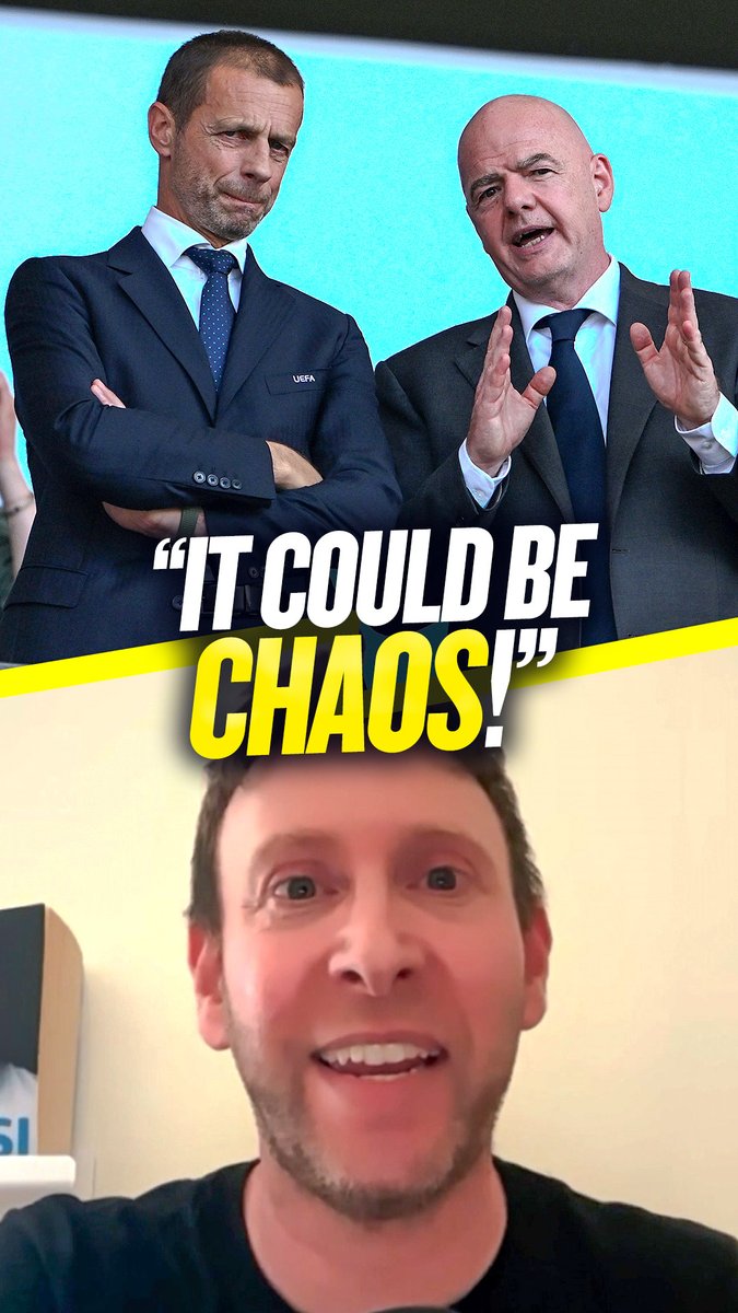 🤯 "If UEFA follows through, football is in chaos." 👀 "This is a power play. UEFA's intent is to follow through if they need to." Ben Jacobs goes in depth on UEFA's potential boycott of FIFA competitions.