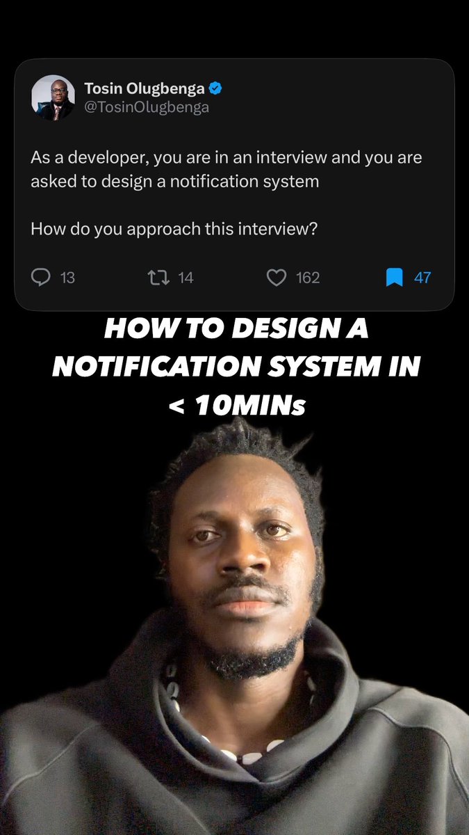 Designing a notification system. #systemdesignseries