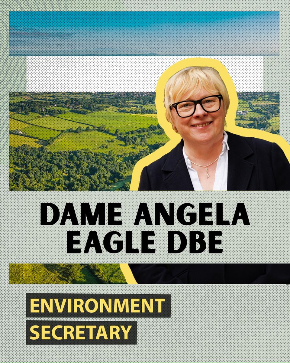 We've welcomed our full ministerial team to Defra 👇