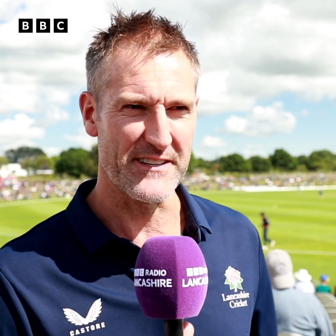 🏏 "There's a huge amount of work that's gone in from a lot of people. It's a fantastic place to watch cricket." Mark Chilton, Lancashire Cricket's Director of Cricket Performance, shares his thoughts on the club's new Farington Cricket Ground in #Lancashire #bbccricket