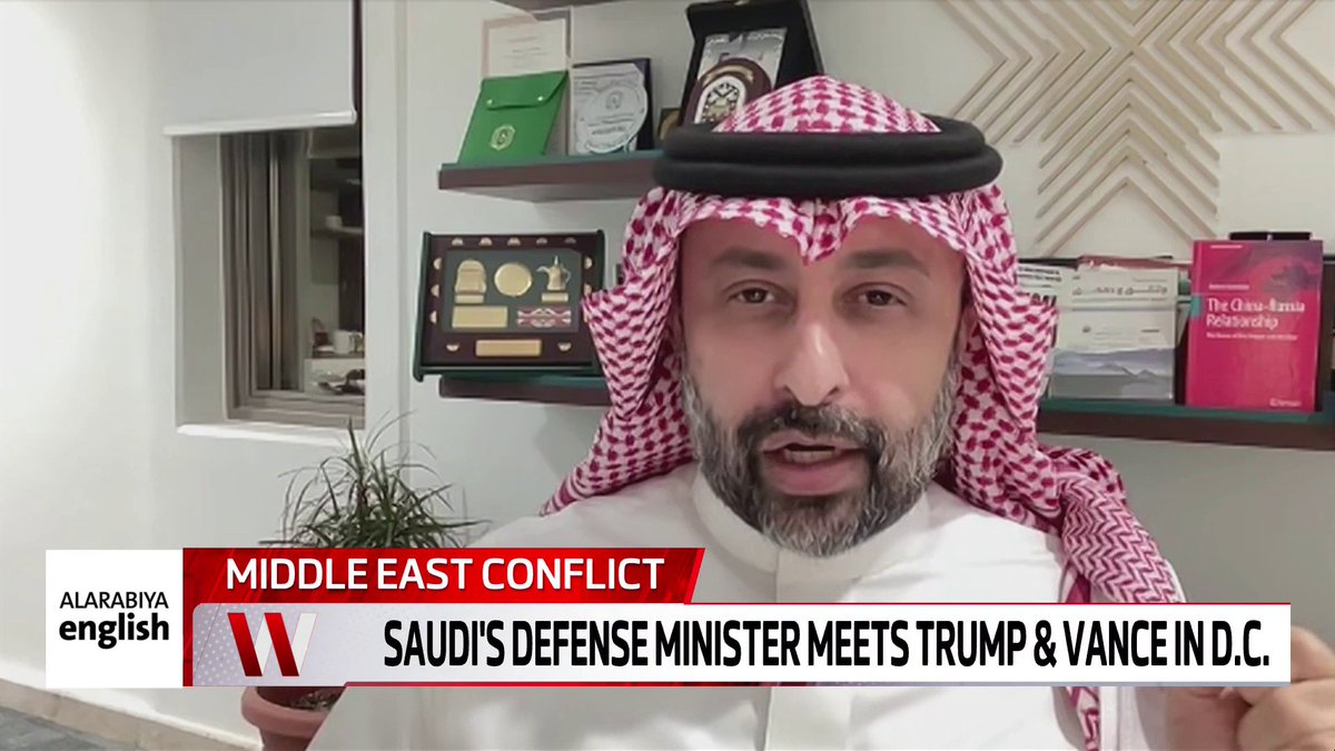 "Saudi Arabia is building a framework for a COLLECTIVE ARAB RESPONSE." Scholar Dr. Hesham Alghannam analyzes Saudi Arabia's evolving response to Iranian attacks and the push for a collective Arab framework. د. هشام الغنام