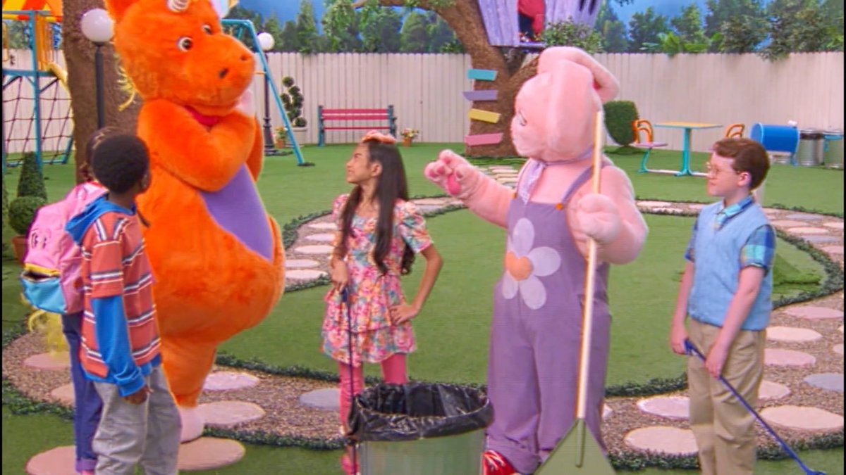 Buddy wants to teach you a lesson… about cleaning!