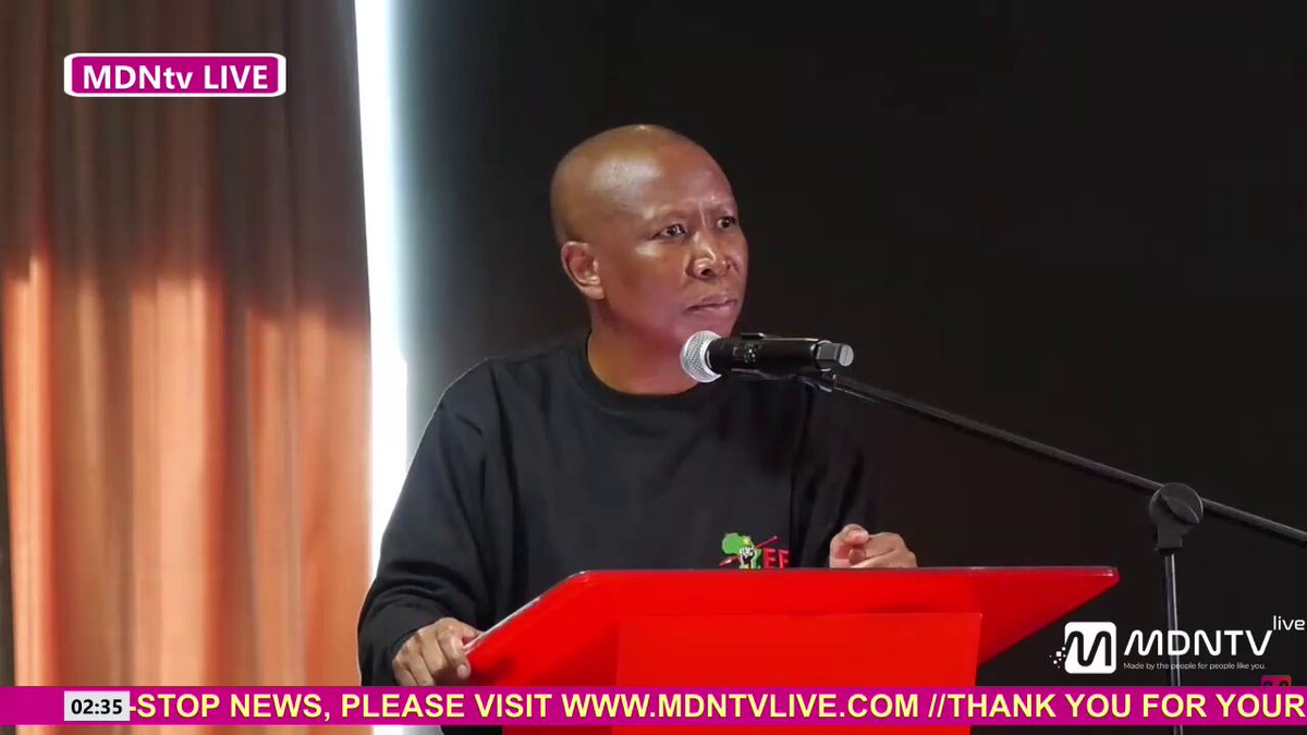WATCH🚨 EFF leader Julius Malema has mocked former deputy president Floyd Shivambu, asking how the “brain” that helped form the EFF is “not working” at the Afrika Mayibuye Movement if he was truly the party’s intellectual architect.