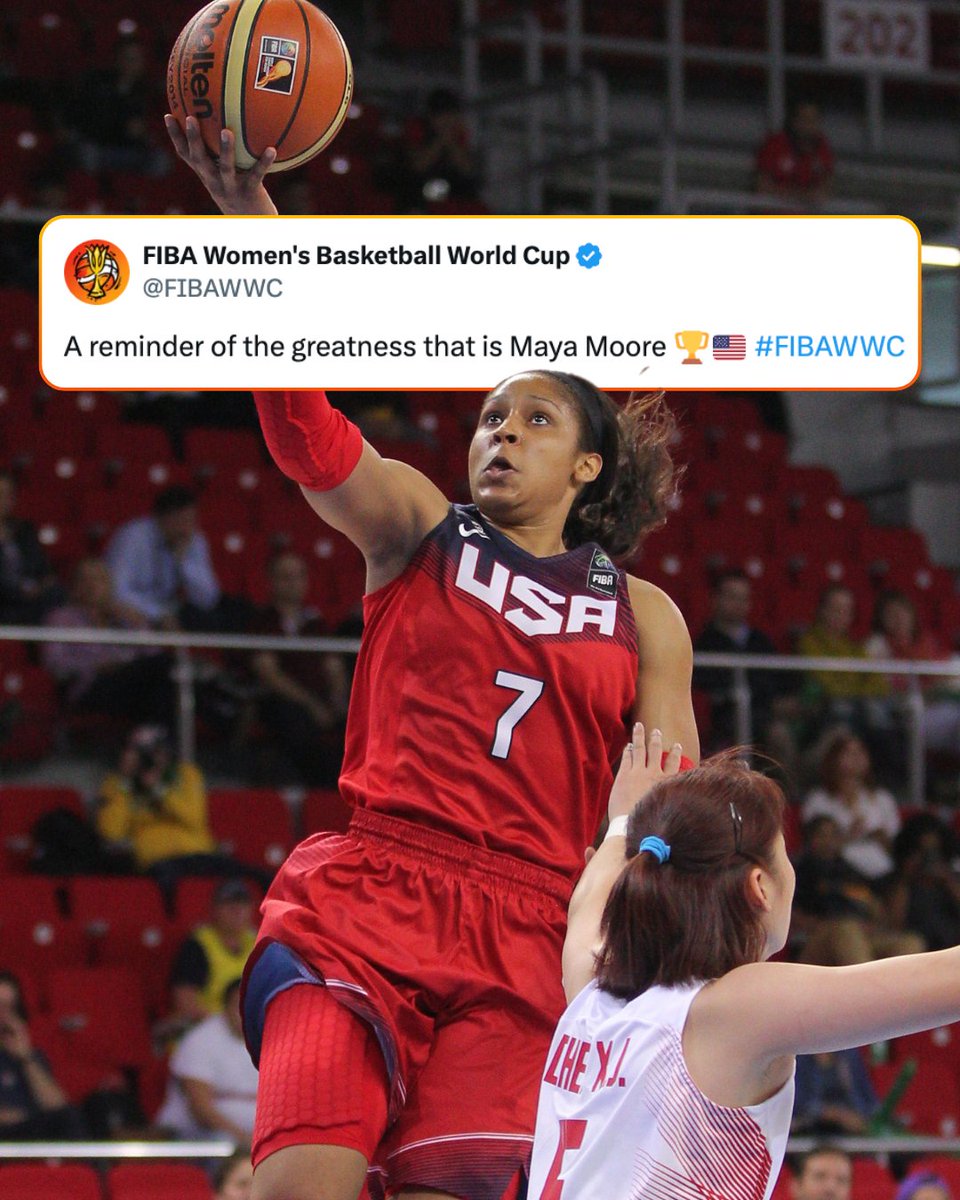Maya Moore in the 2010s was winning EVERYTHING 🐐 Here are some of her best moments from her MVP run at the #FIBAWWC in 2014 🏆