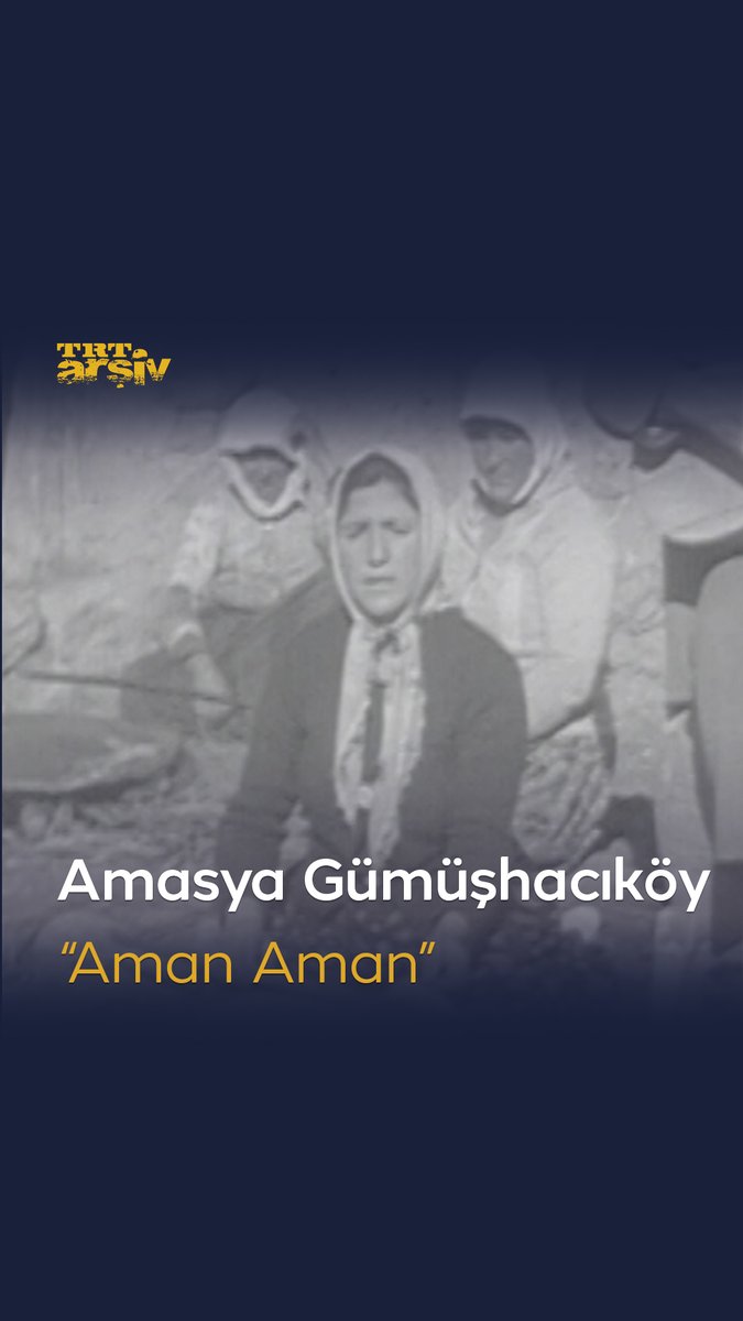 1975 yılında, Amasya Gümüşhacıköy’deyiz ve köylü kadının hamur açarken söylediği içli türküyü dinliyoruz. 🫓