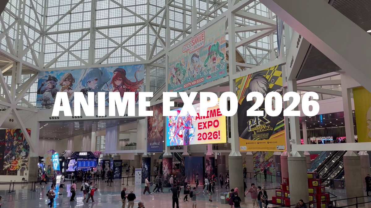 Highlights from ATLUS at Anime Expo 2026! 📺✨
