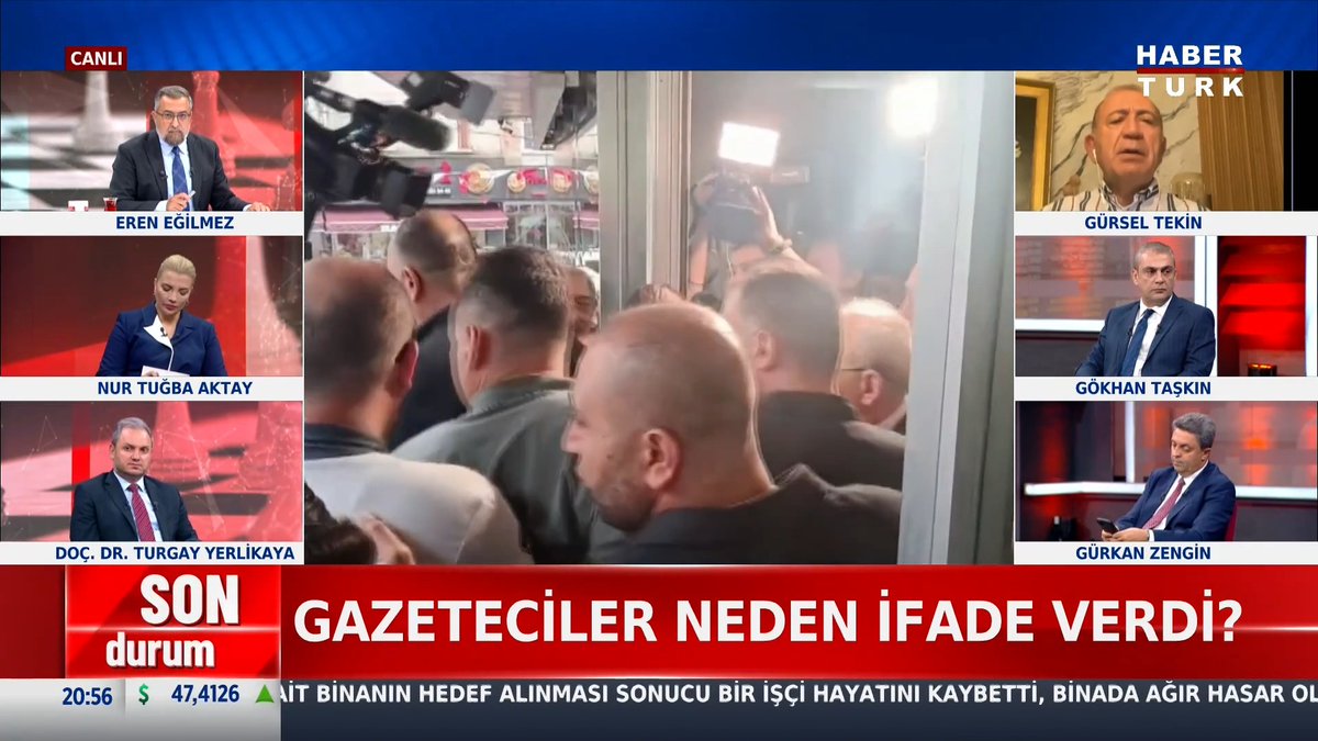 📌Gazeteciler "figüran" için ifade verdi: Gazeteciler neden ifade verdi? CHP İstanbul İl Başkanı Gürsel Tekin #GerçekFikriNe'de anlattı.
