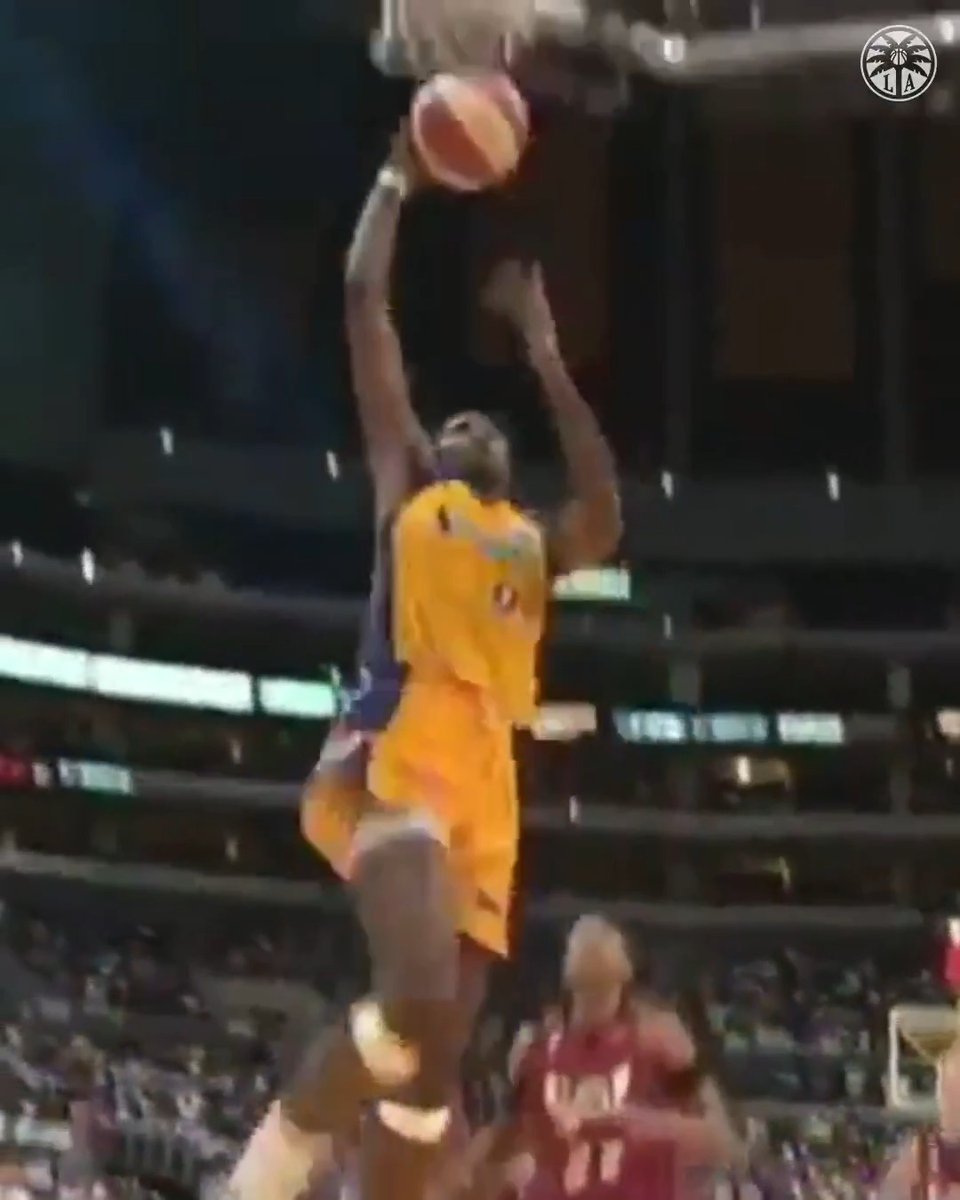 July 30, 2002: Lisa Leslie records the first in-game dunk in WNBA history. (via Los Angeles Sparks)