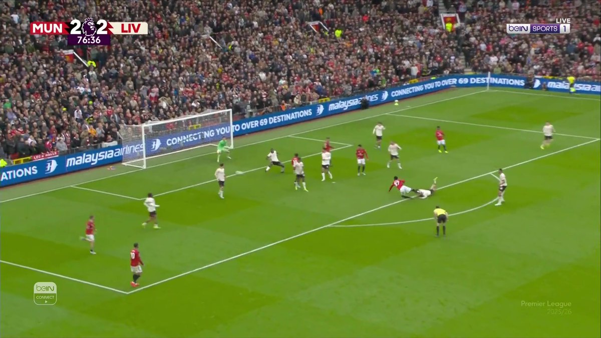 صخب الأولدترافورد في أوقات الأهداف القاتلة لوحة فنية ساحرة لن تجدها إلا في مسرح الأحـلام🔥