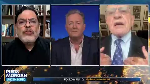 "YOU'RE the evil monster!" Prof Mohammad Marandi reacts to being compared to a Nazi by Alan Dershowitz. Watch more 👇 📺 Piers Morgan | Seyed Mohammad Marandi | Alan Dershowitz
