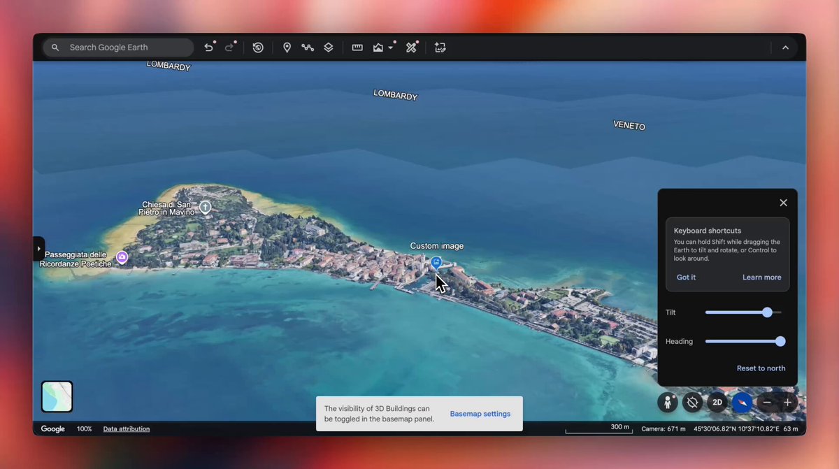 google earth now reimagines real places in any style you want.. now imagine it in a real time ghibli mode and it's over