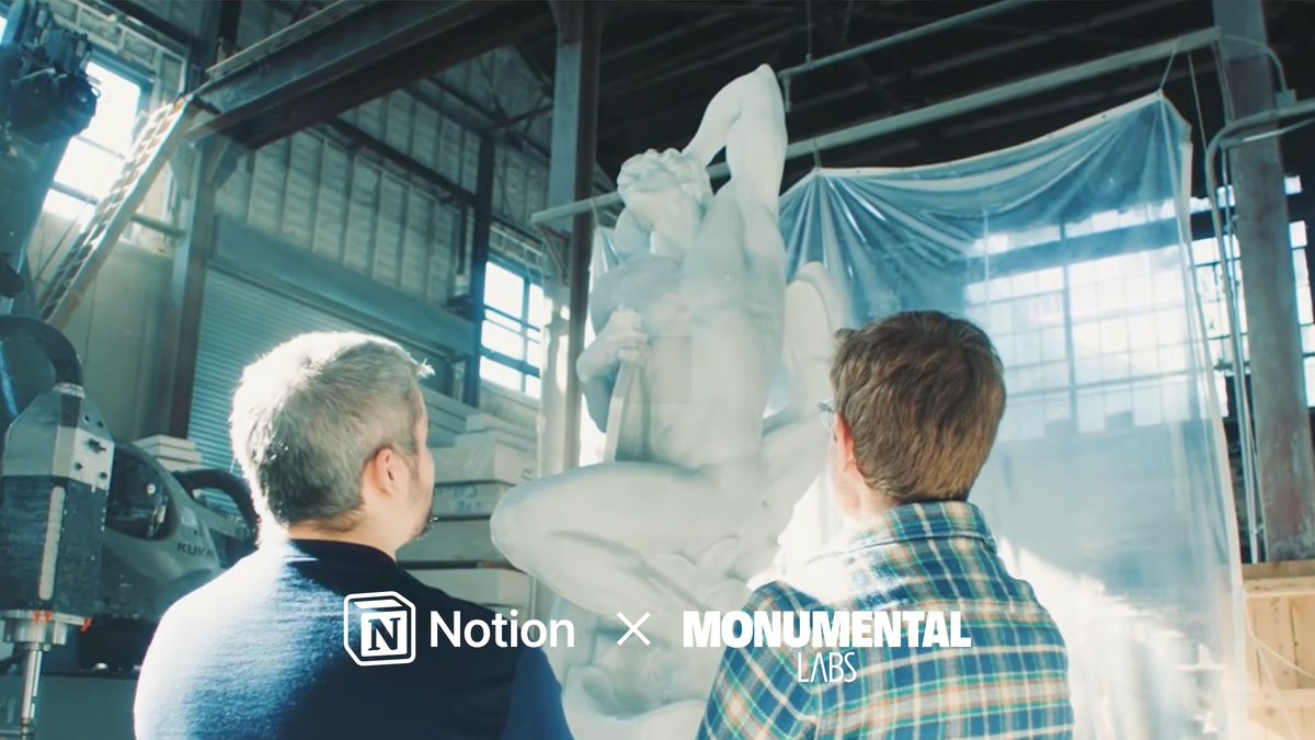 So Monumental Labs is bringing back the art of stone carving: robots mill the stone, artists carve by hand, and custom agents handle the admin work. Craftspeople focusing on their craft… Athena would love it.