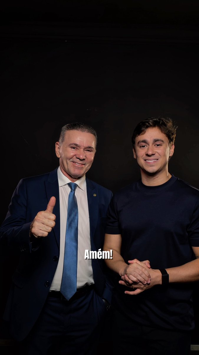 É uma alegria caminhar ao lado de Nikolas Ferreira. Ele representa a energia e a coragem de uma nova geração, enquanto eu sigo colocando minha experiência a serviço daquilo em que acredito. Seguimos firmes, trabalhando por um Brasil melhor e por um Ceará que volte a ser motivo de orgulho para o nosso povo. 🇧🇷