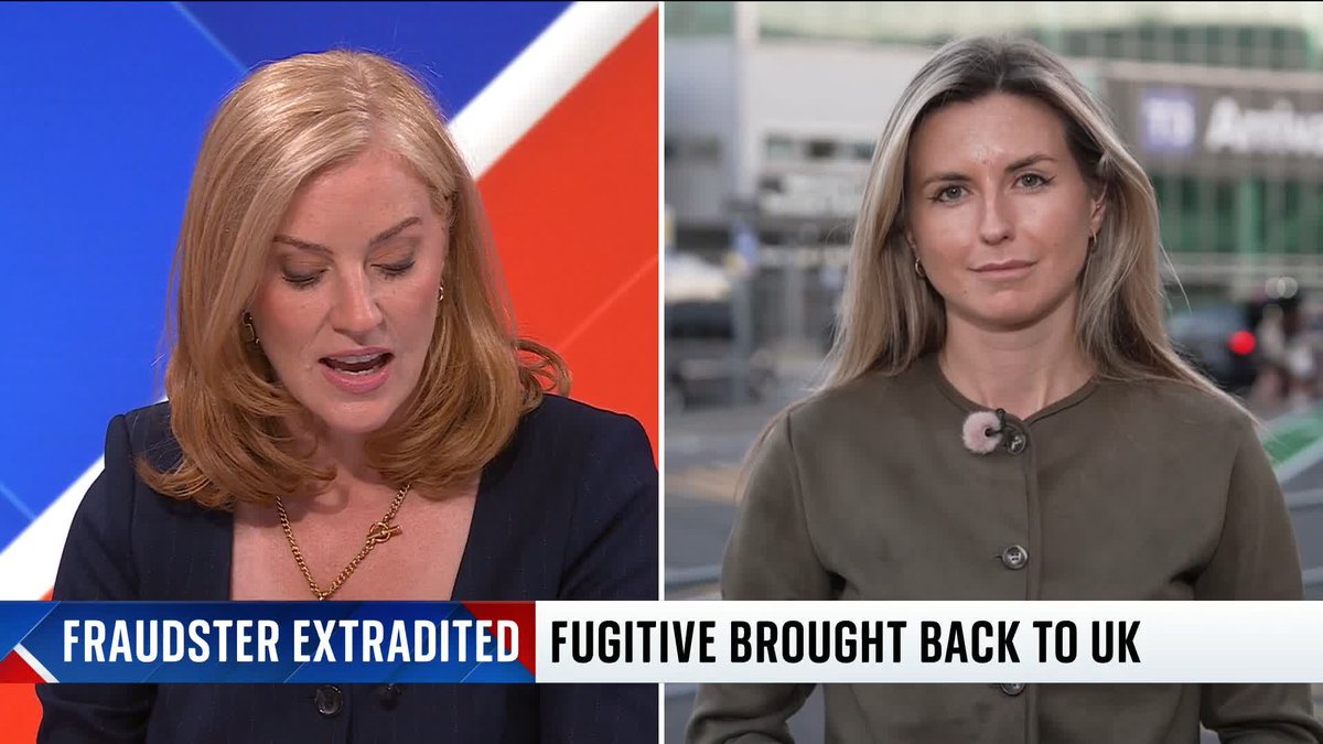 Fugitive fraudster Pamela Gwinnett, who was tracked down in Tenerife by Sky News, has been flown to the UK and detained after a year on the run. Sky's Phoebe Southworth reports. 📺 Sky 501, Virgin 602, Freeview 233 and YouTube