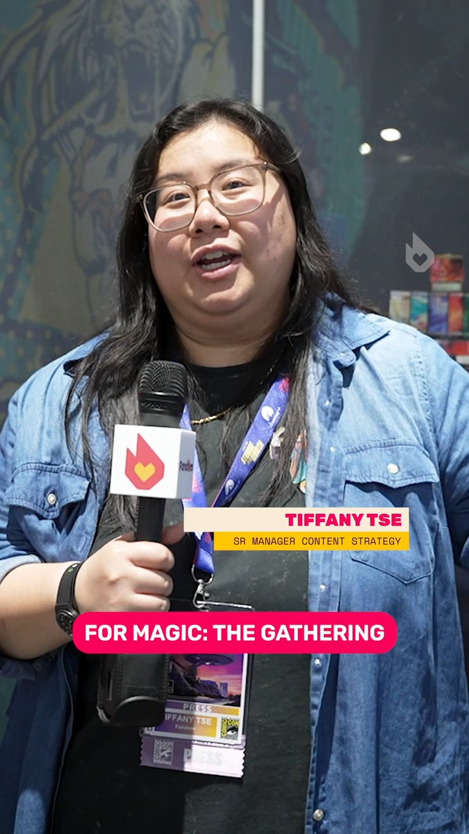 Ripping packs with Magic: The Gathering at #SDCC? This is what dreams are made of 💭