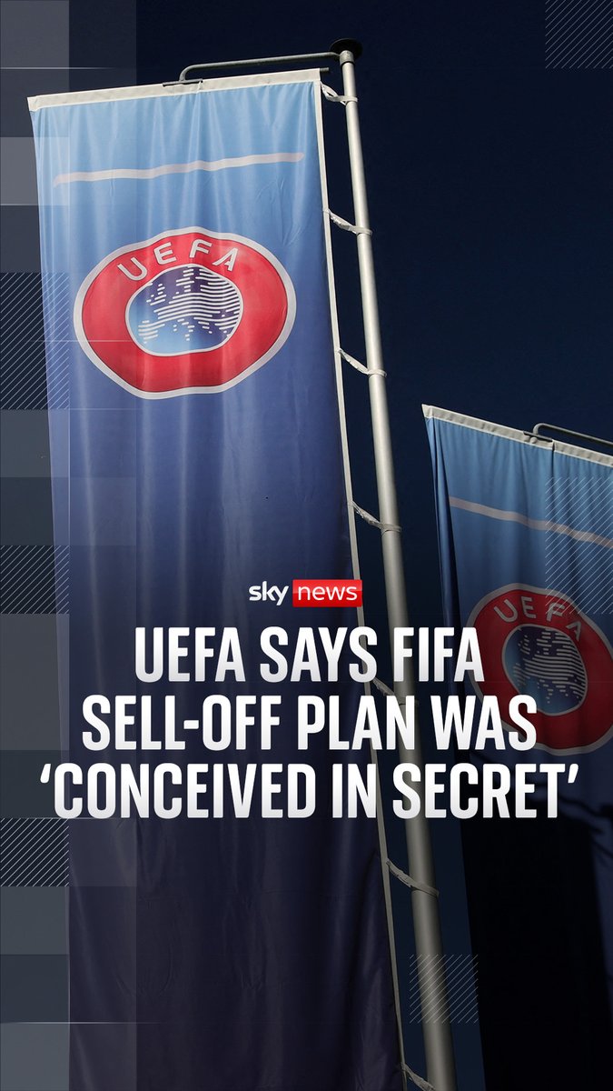 European nations have agreed to boycott the World Cup if Gianni Infantino goes ahead with selling off part of the tournament to private investors. CONCACAF - the North American football confederation - has also rejected the proposal. It's understood the Football Association was completely unaware of the plans before the rushed announcement by FIFA. Sky's Rob Harris reports. 🔗
