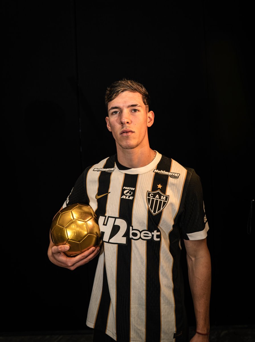 Essência uruguaia, raça e uma vontade imensa de somar ao Galo! 🇺🇾⚫⚪ Seja muito bem-vindo! 🐔