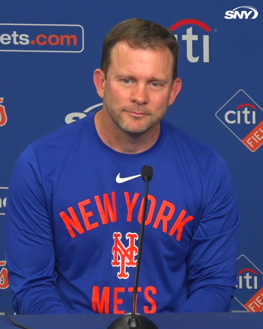 Andy Green on stepping into the Mets manager role with this year's trade deadline upon them "I did not anticipate sitting here at present, but I think the job is pretty obvious. Winning as many baseball games as possible, creating an environment where guys thrive"
