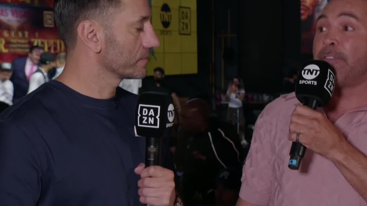 Oscar De La Hoya says Lamont Roach BEAT Tank and Isaac Cruz 👀 #TheFight | #RoachZepeda | August 1 | Live on DAZN and TNT ▪️