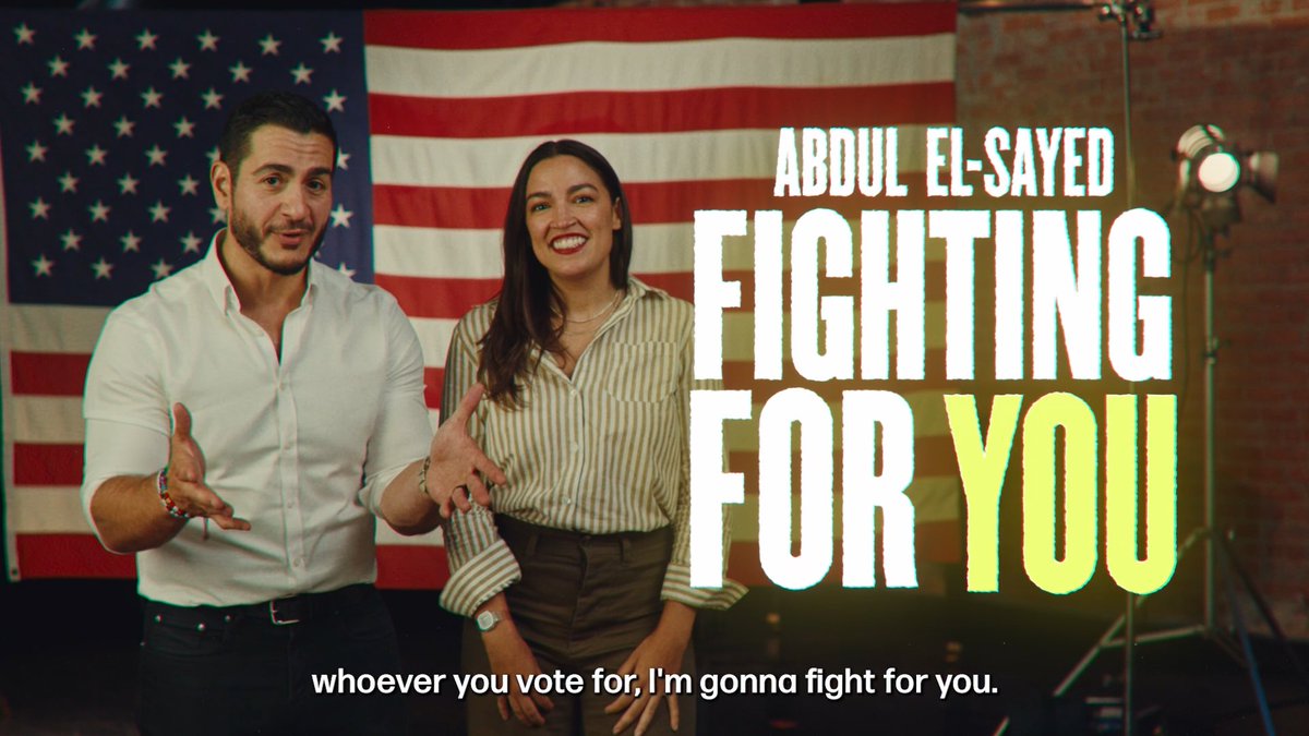 Why do we stand with Dr. Abdul El-Sayed? Because he’s a fighter for: Higher wages Stronger unions Lower bills and expanded Medicare …FOR ALL! That’s why lobbyists are spending against him - and why your support makes all the difference. Donate &amp; help today: