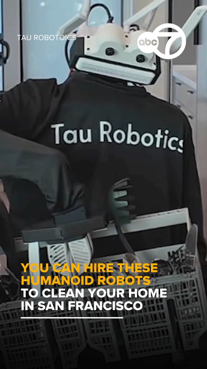 A robotics startup has begun offering humanoid home cleaning services for $30 an hour to selected applicants in San Francisco, where a person operates the robot from a central location with assistance from AI. Would you hire them? More here: