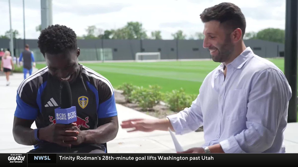 "Being at Leeds is a privilege" 🗣️ Marco Messina sat down with Leeds United and Italy winger Wilfried Gnonto at preseason training in New Jersey to talk club and country 🇮🇹