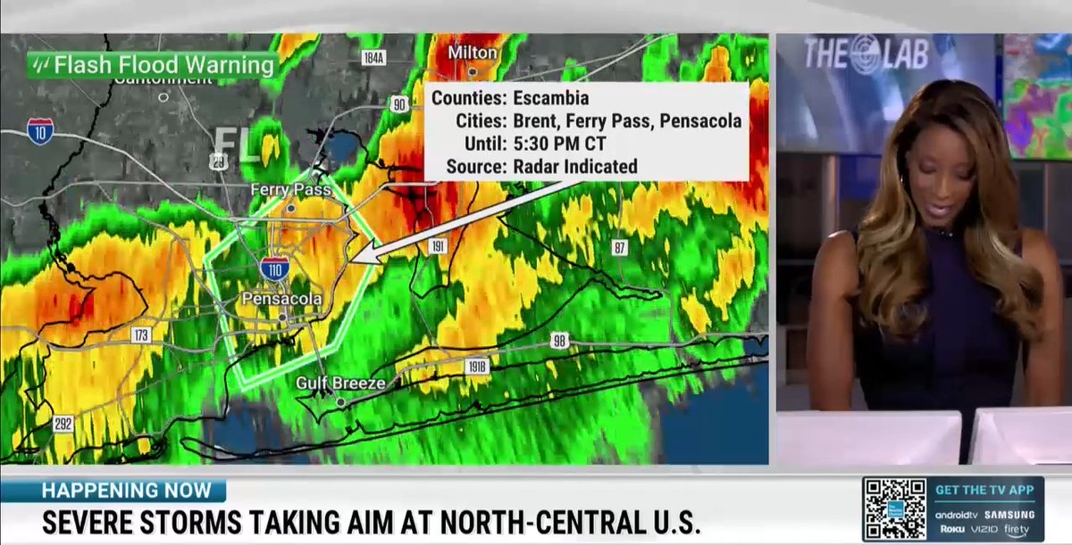 It’s been a stormy day across Florida. Parts of the Panhandle remain under Flash Flood Warnings as repeated rounds of heavy rain continue, bringing the threat of flooding, strong storms and frequent lightning. Here’s the latest: