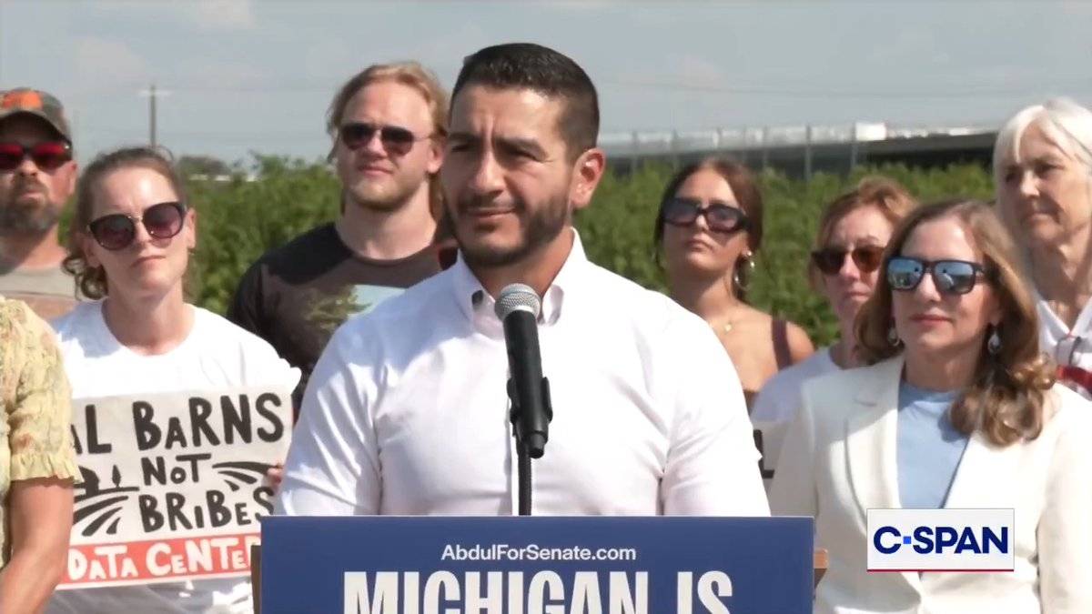 U.S. Sen. candidate Dr. Abdul El-Sayed (D-MI) on the money flowing through campaigns: "The idea that you can drop $60 million in a single Senate race... that's anti-Democratic on its own terms."