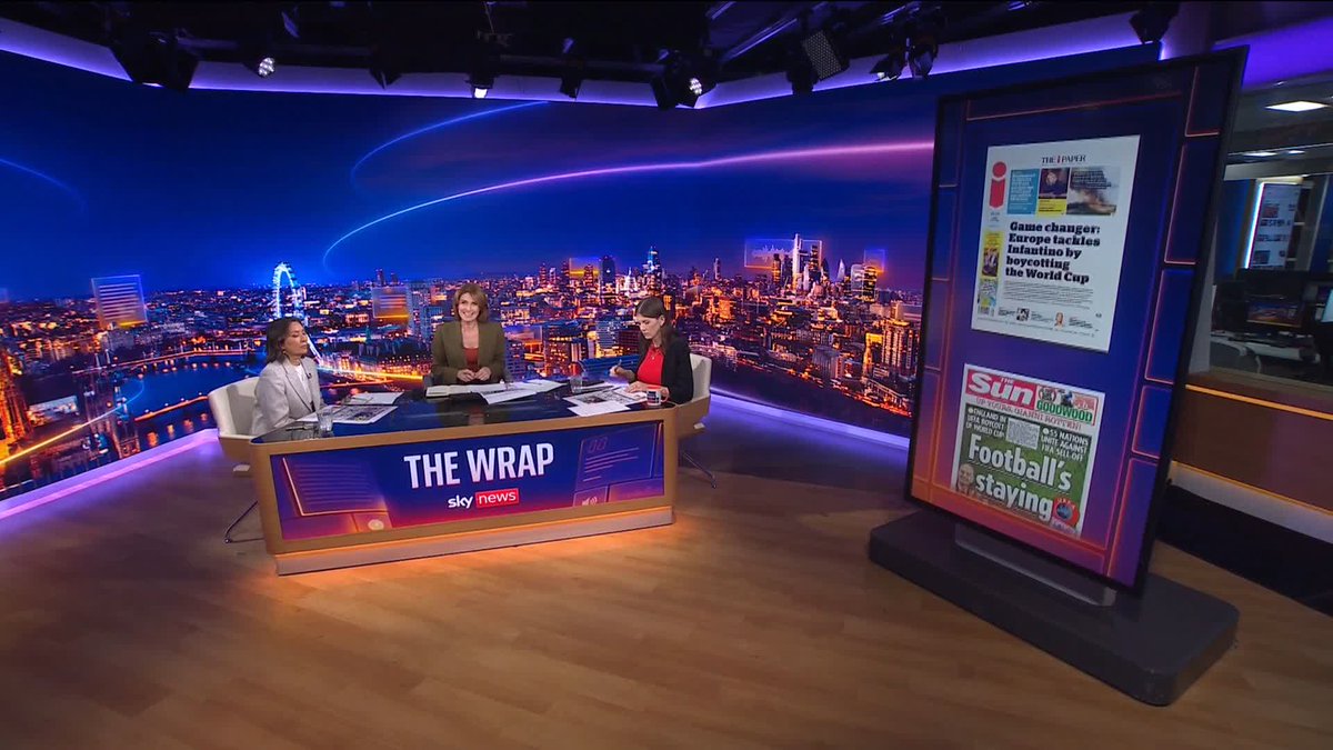 What's on Friday's front pages? 📰 JayneSeckerSky is joined by Labour peer Ayesha Hazarika and former Conservative cabinet minister Rt Hon Michelle Donelan for a first look at tomorrow's top stories. #PressPreview: 📺 Sky 501, Virgin 602