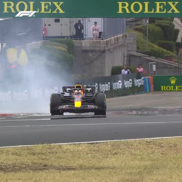 Exactly 4 years ago, Max Verstappen won in Hungary after starting from P10 on the grid He even had time to do a 360 during the race