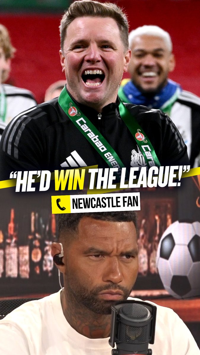 👀 "If you put Howe managing Arsenal, Man City or United..." 🏆 "He'd win the league &amp; he'd win it in style!" This #NUFC fan is gutted with Howe's exit and fears for the direction they're heading in 😔