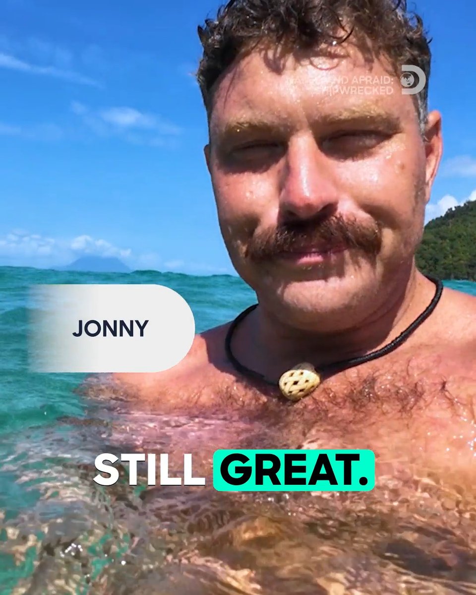 Abandoning ship means it's a WHOLE different ball game 🏝️ Don't miss Jonny in #NakedAndAfraid: Shipwrecked, premiering SUNDAY at 8P on Discovery.
