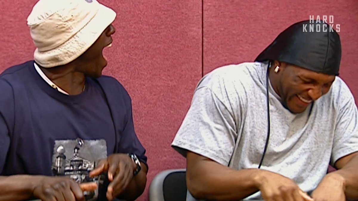 Is Tim Johnson's impression of shannon sharpe the greatest rookie performance of all time? 😭 Hard Knocks: Training Camp with the Seahawks premieres Aug 4 on @HBOMax